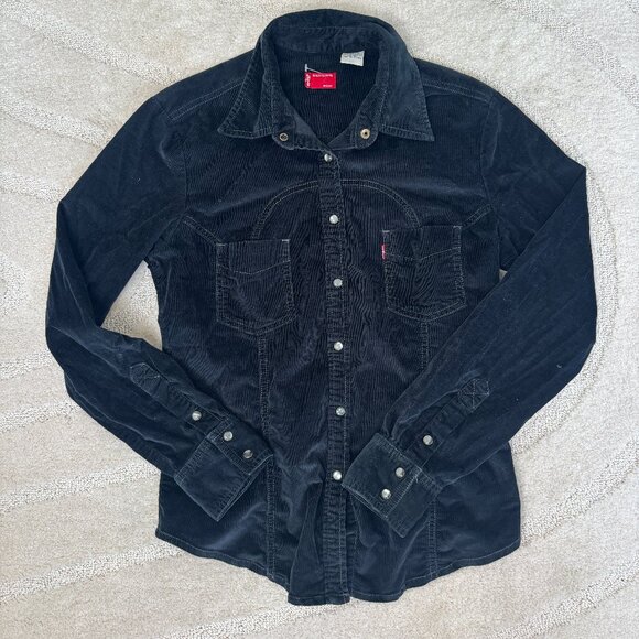 Levi's Corduroy Western Style Top - Picture 1 of 3